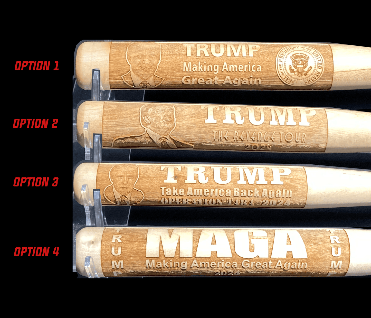 President Trump 2024 Mini Baseball Bats