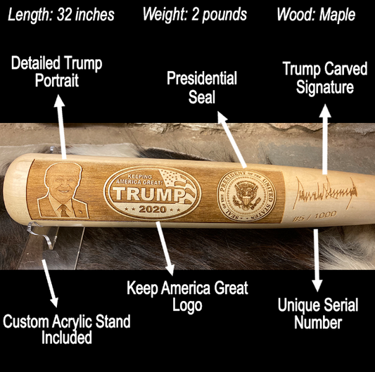 One Time Offer: Full Size Trump Bat